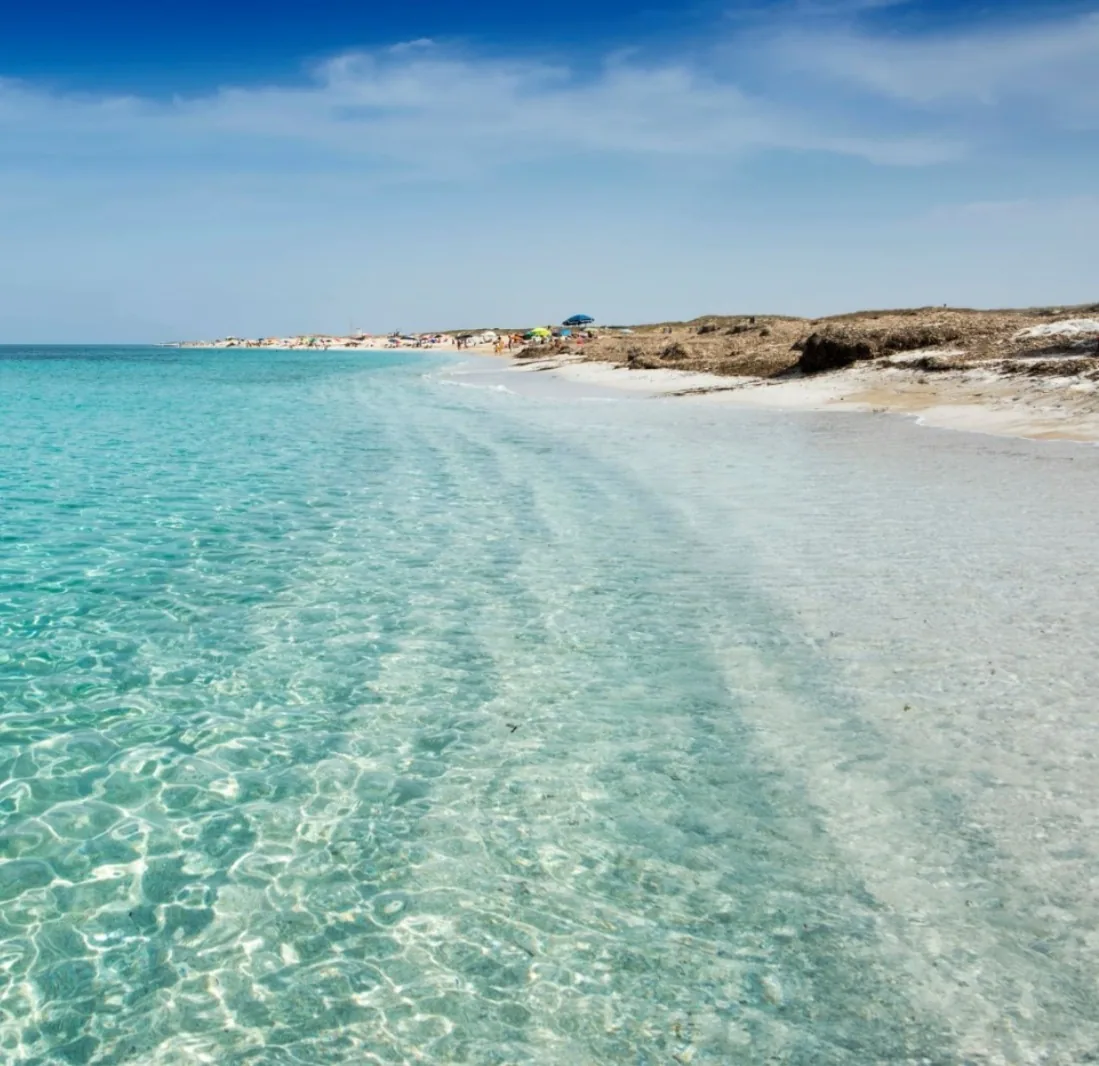 Mare cristallino sulla costa sarda