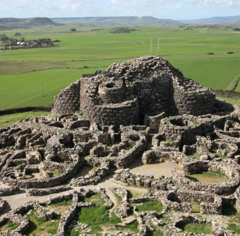 Il nuraghe di Barumini, a venti minuti da Masullas