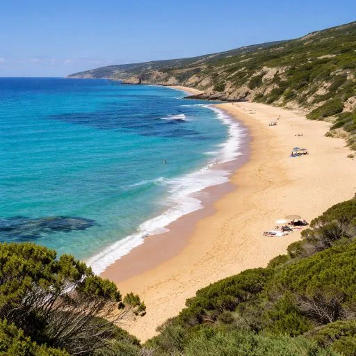 La Costa Verde e le dune di Scivu